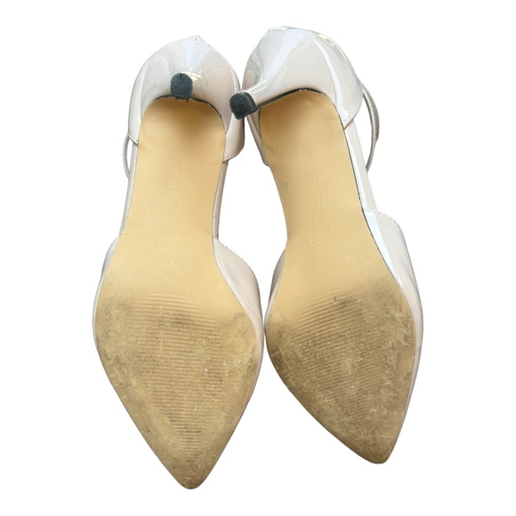 N by Nicole Miller Women’s 8 NM Carty Beige Stiletto Heels with Ankle Strap - Picture 7 of 11